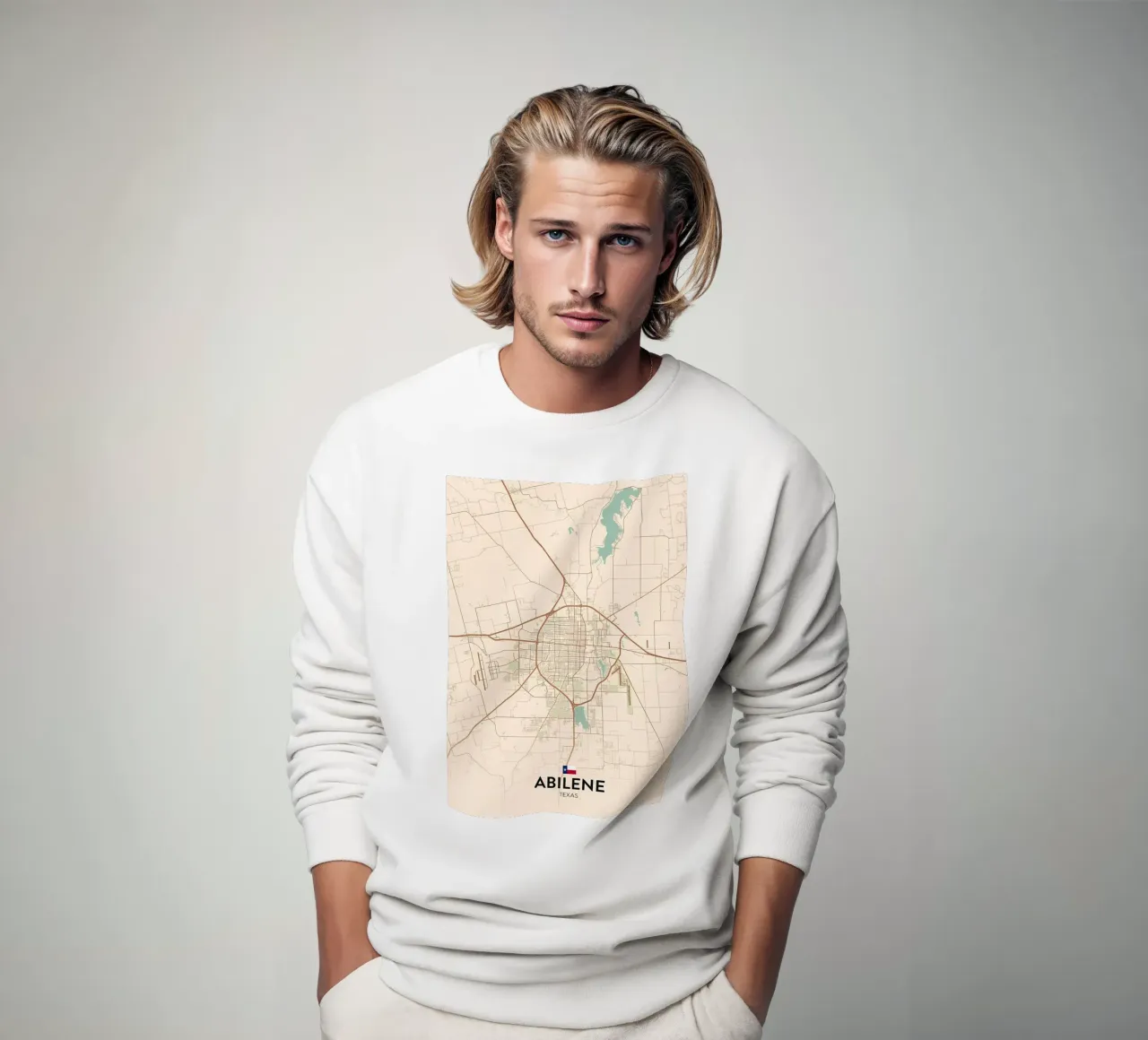 Abilene TX sweatshirt by Jacob W MICKELSON