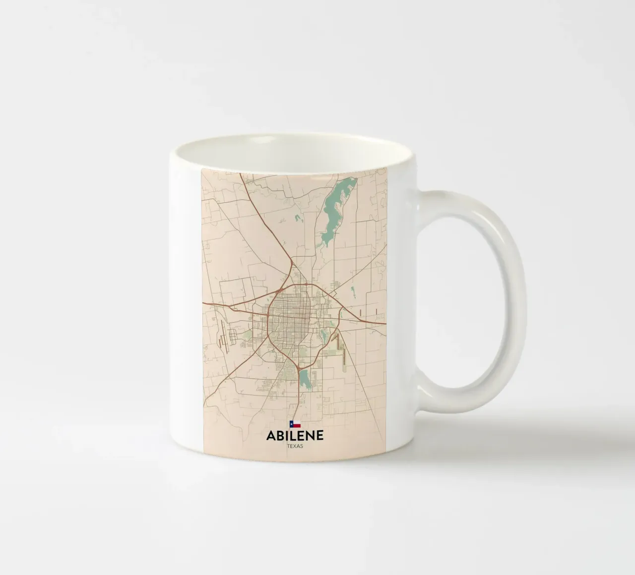 Abilene TX tazza in ceramica da Jacob W MICKELSON