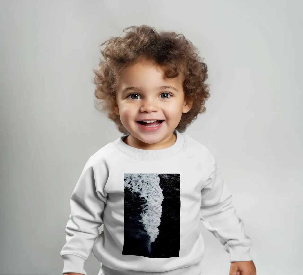 In Motion baby sweatshirt by METROPOLIS