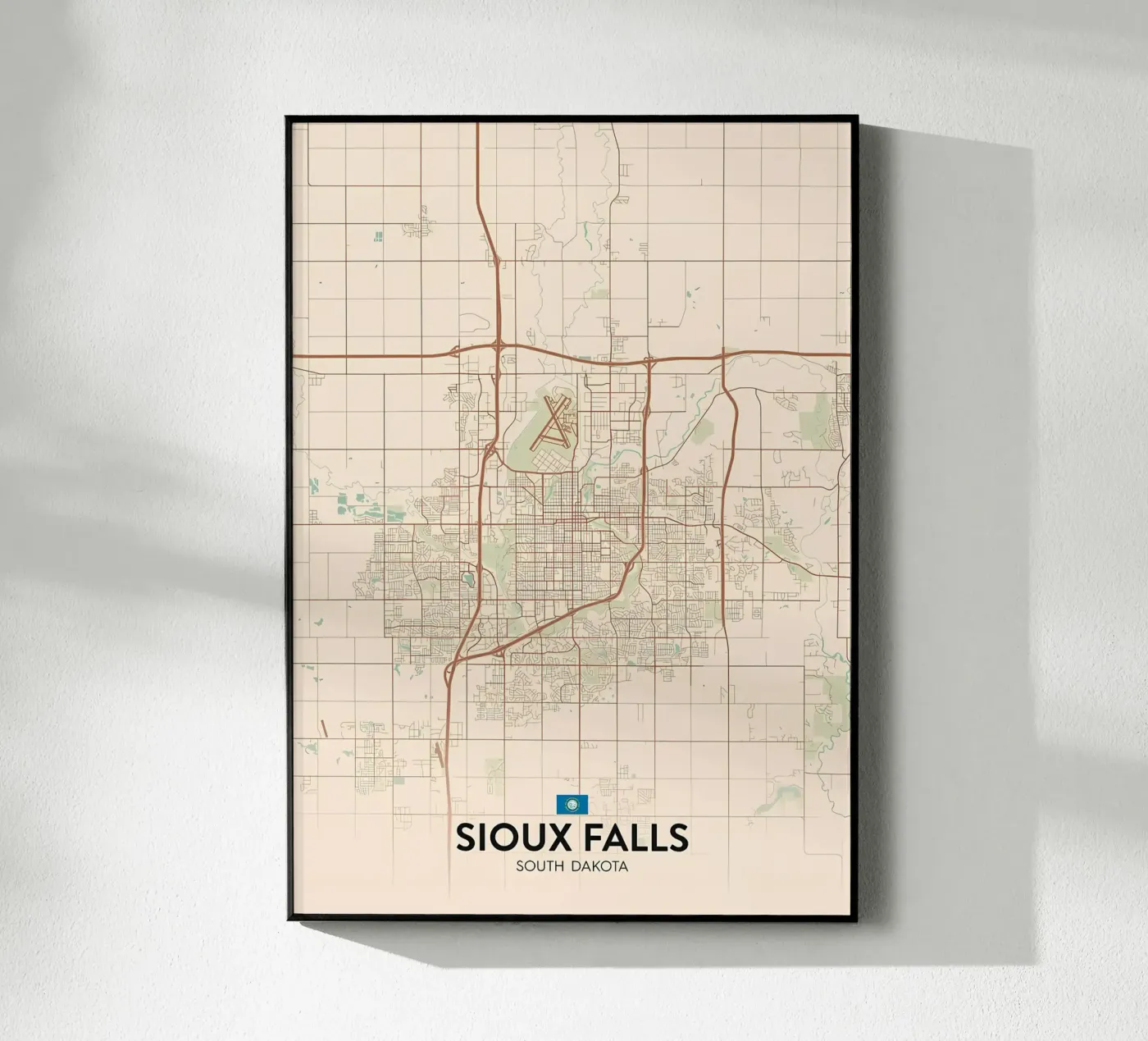 Sioux Falls SD plexiglas de Jacob W MICKELSON