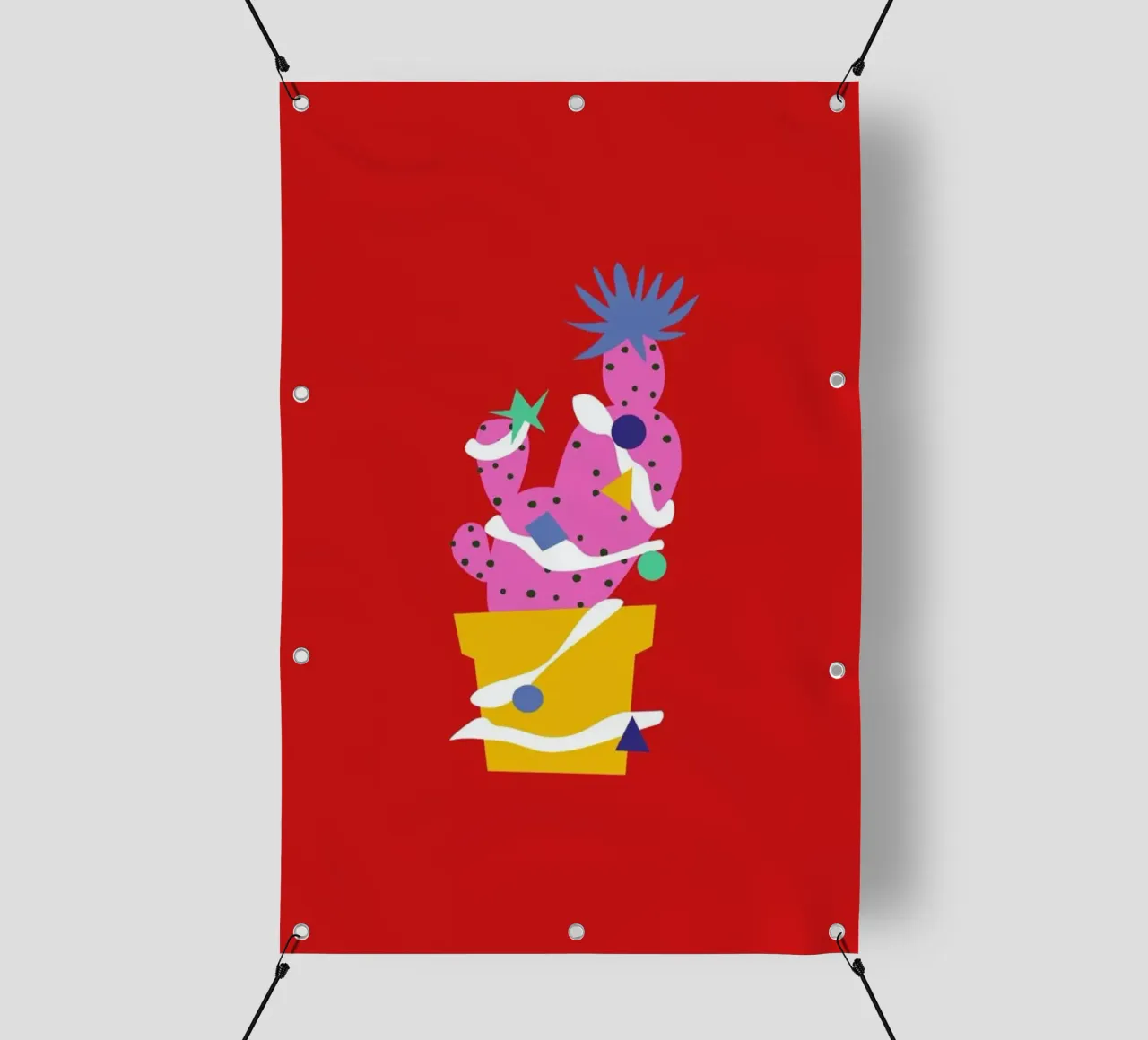Christmas Cactus telo in pvc da Mariery Young