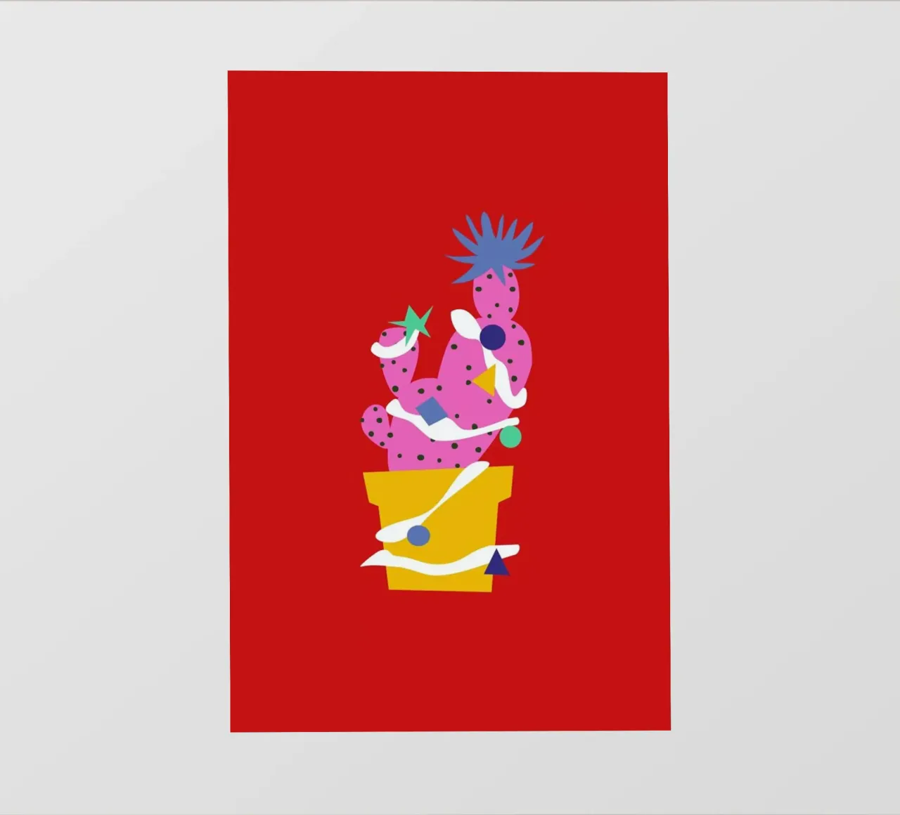 Christmas Cactus telo in pvc da Mariery Young