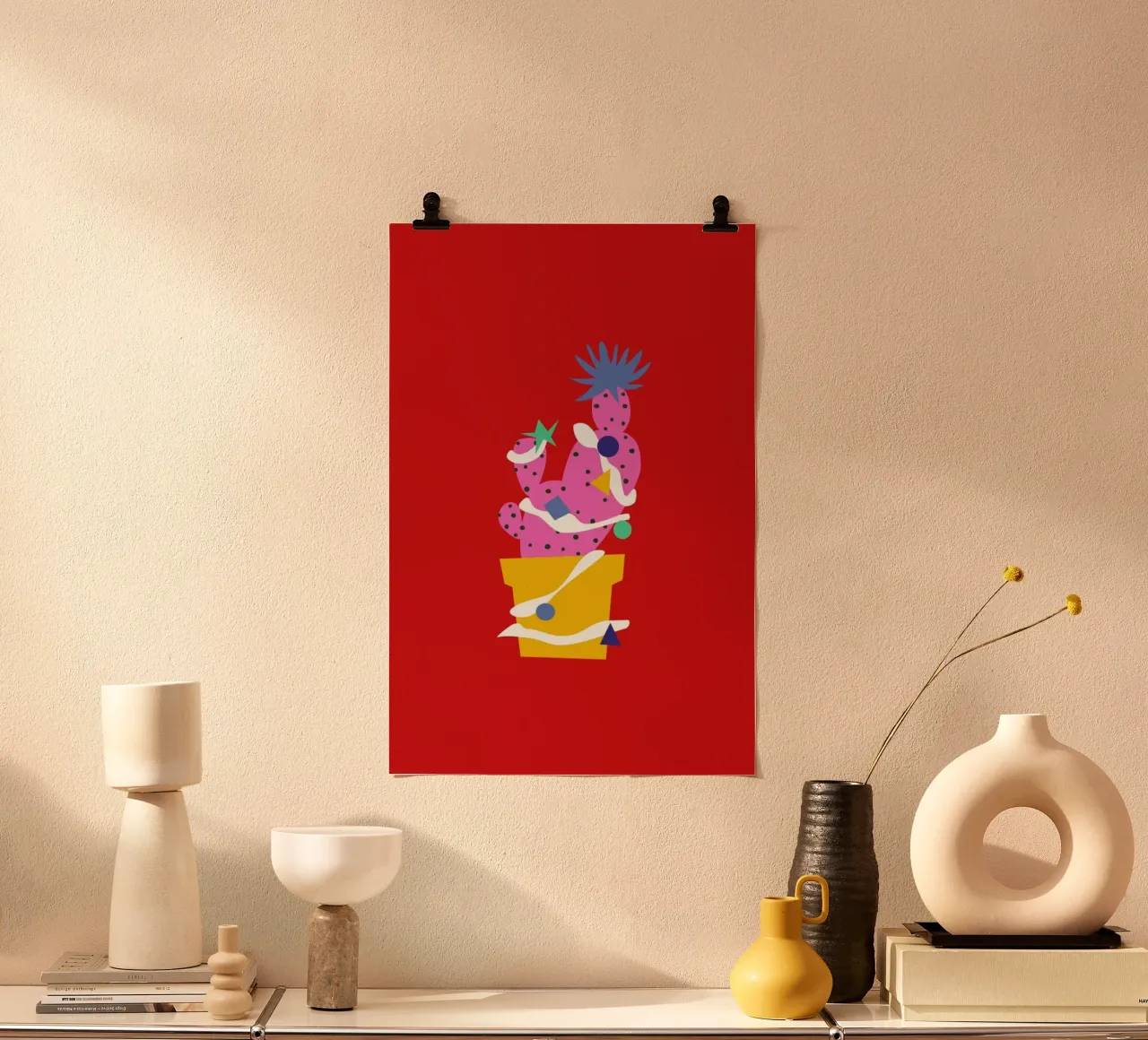 Christmas Cactus hahnemühle by Mariery Young