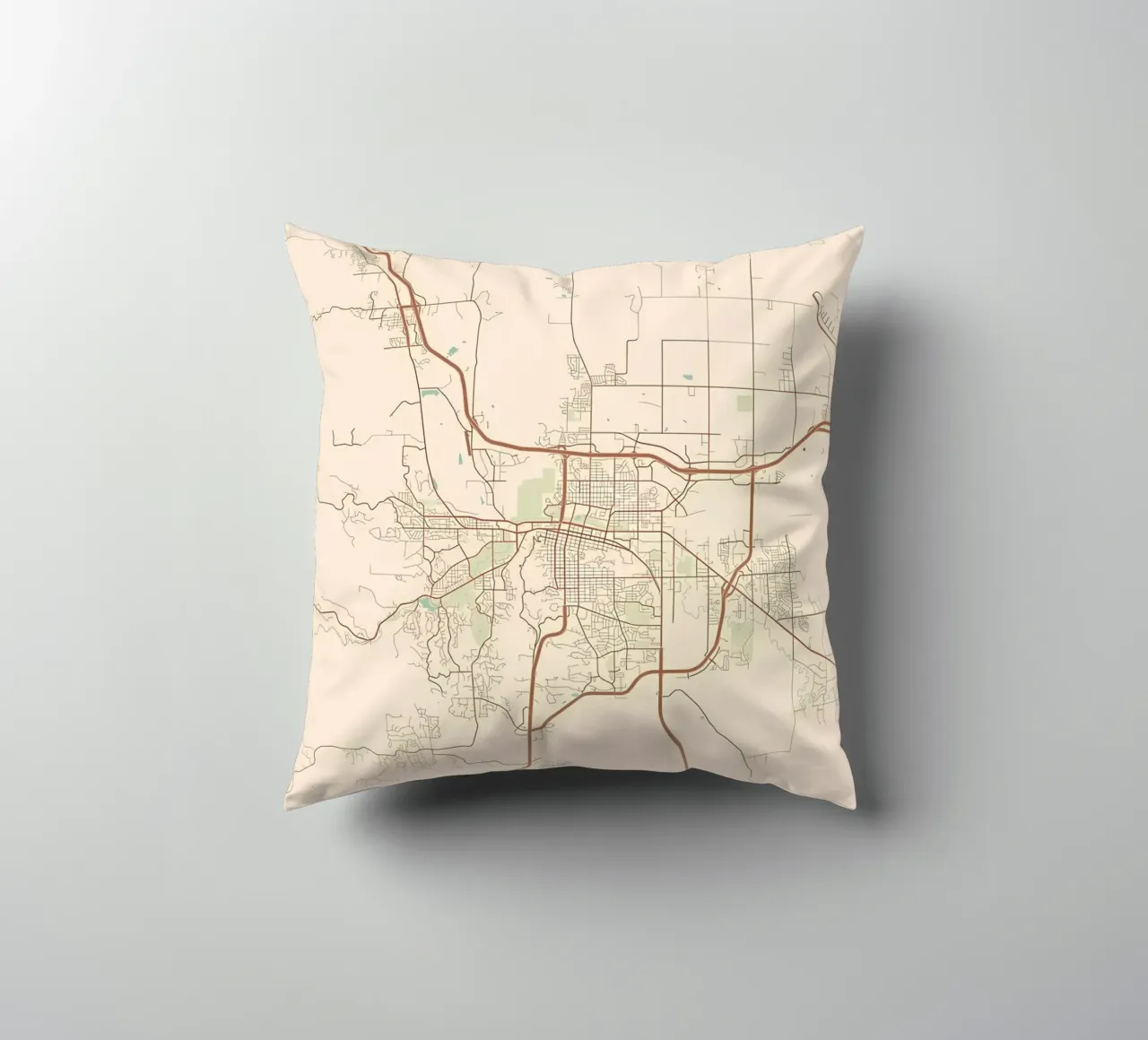 Rapid City SD decorative cushion by Jacob W MICKELSON