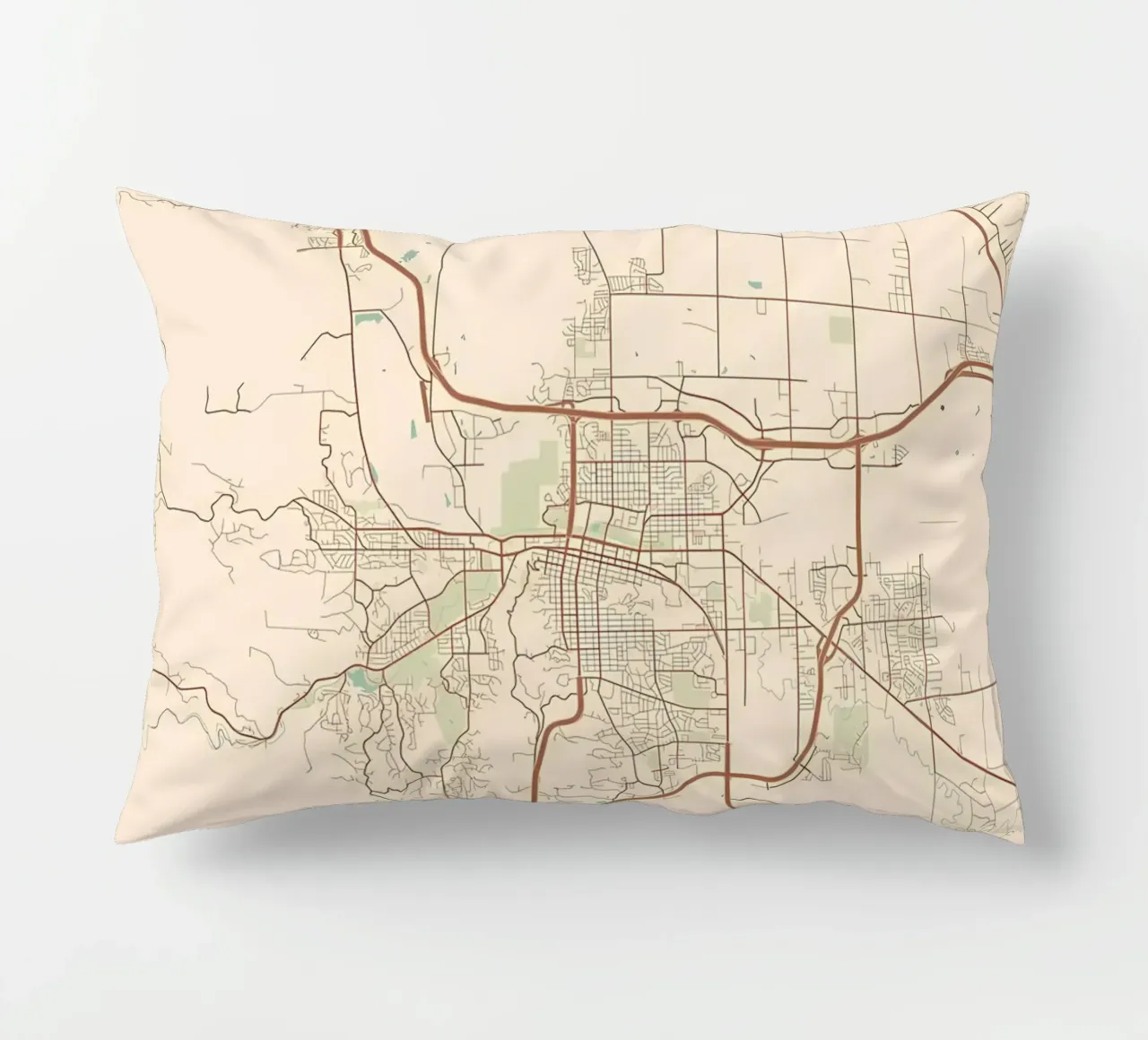 Rapid City SD decorative cushion by Jacob W MICKELSON