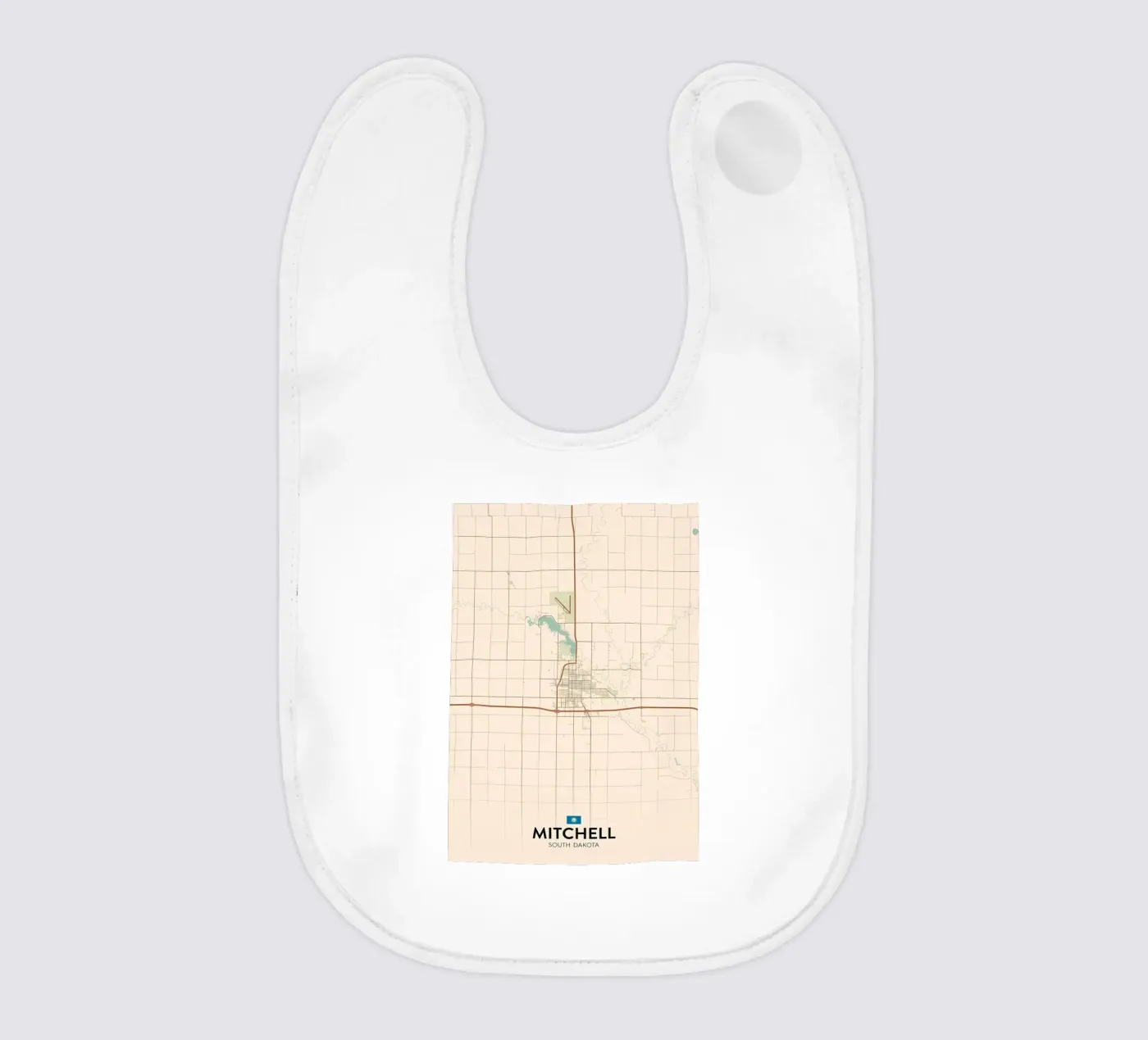 Mitchell SD baby bib by Jacob W MICKELSON