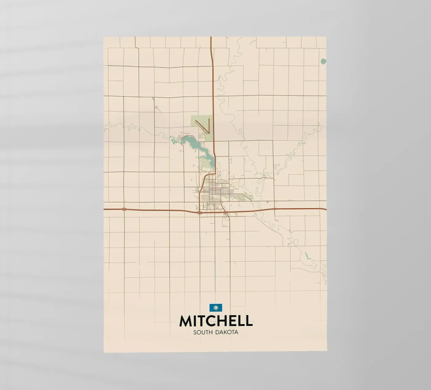 Mitchell SD backlit folie van Jacob W MICKELSON