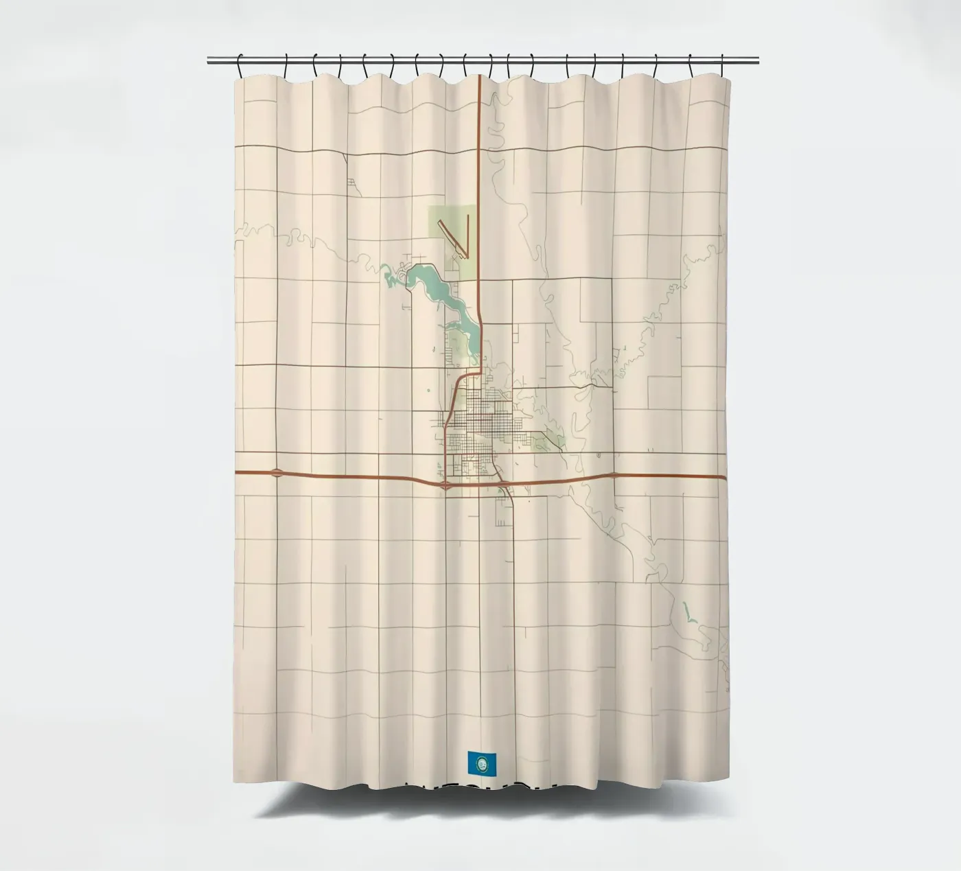 Mitchell SD douchegordijn van Jacob W MICKELSON