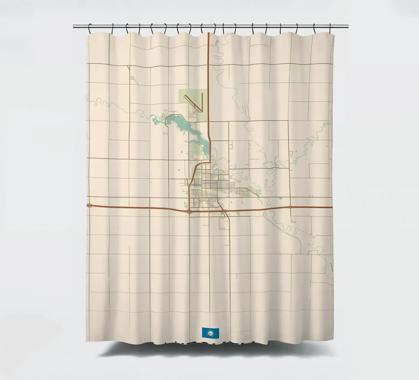 Mitchell SD douchegordijn van Jacob W MICKELSON