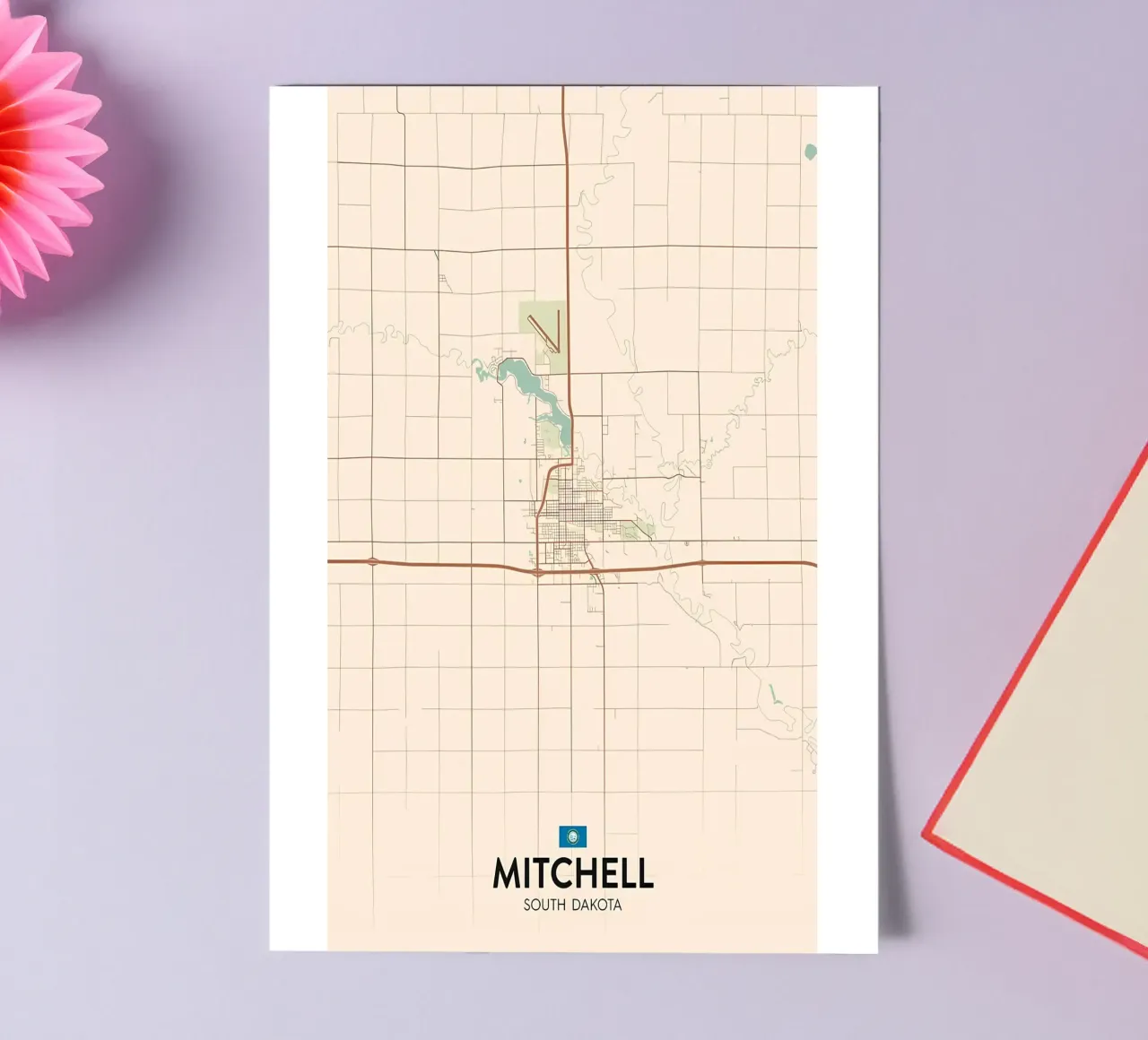 Mitchell SD sticker sheet by Jacob W MICKELSON