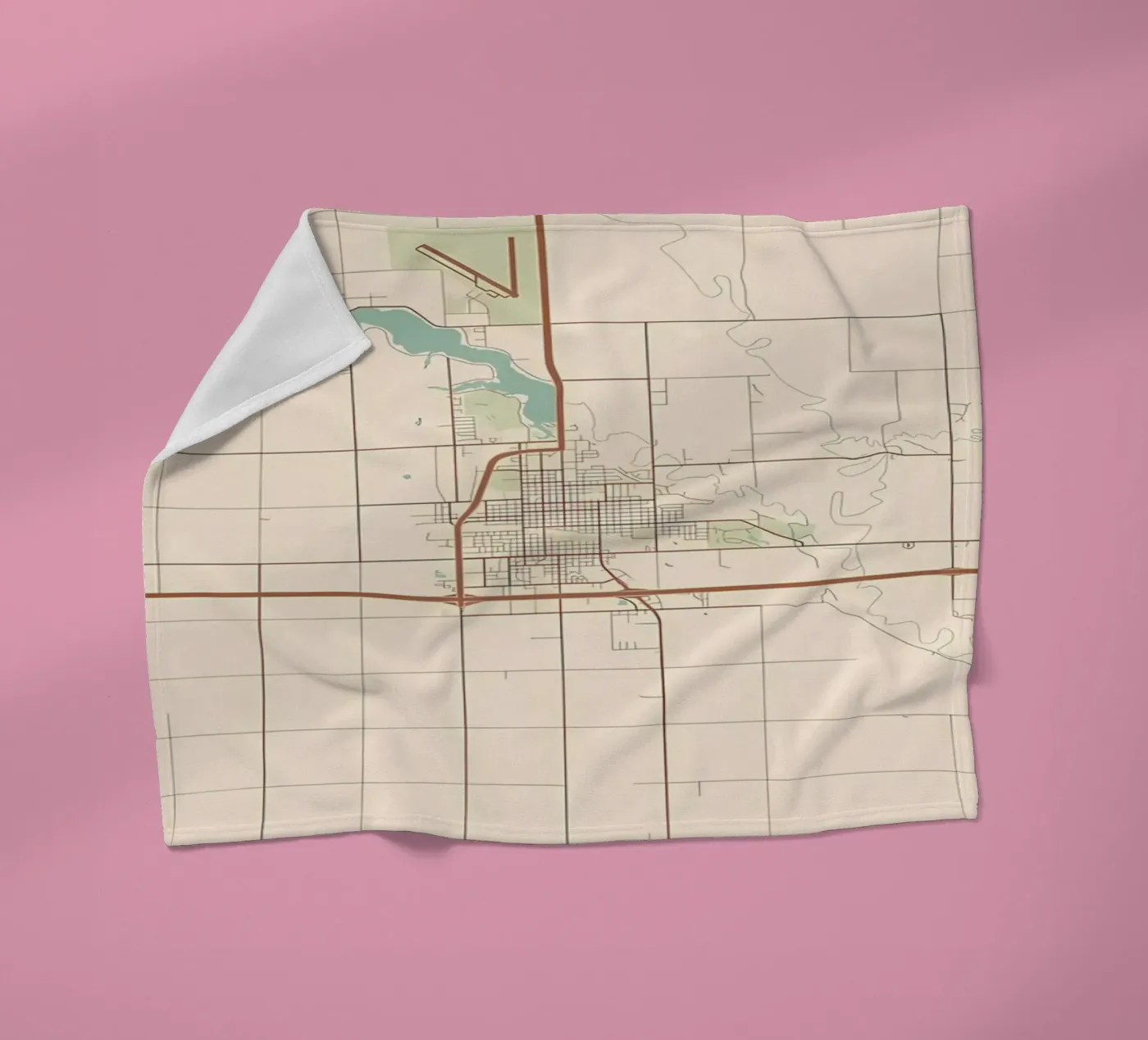 Mitchell SD Fleecedecke von Jacob W MICKELSON