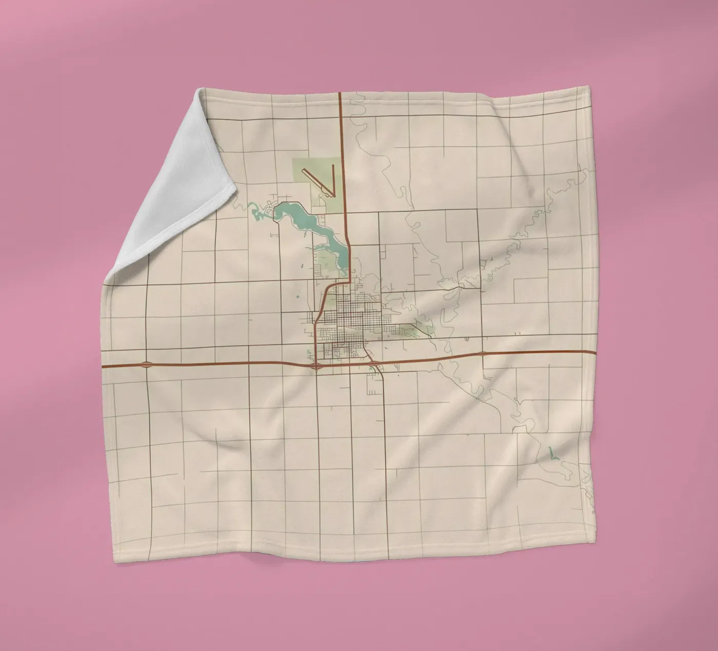 Mitchell SD Fleecedecke von Jacob W MICKELSON