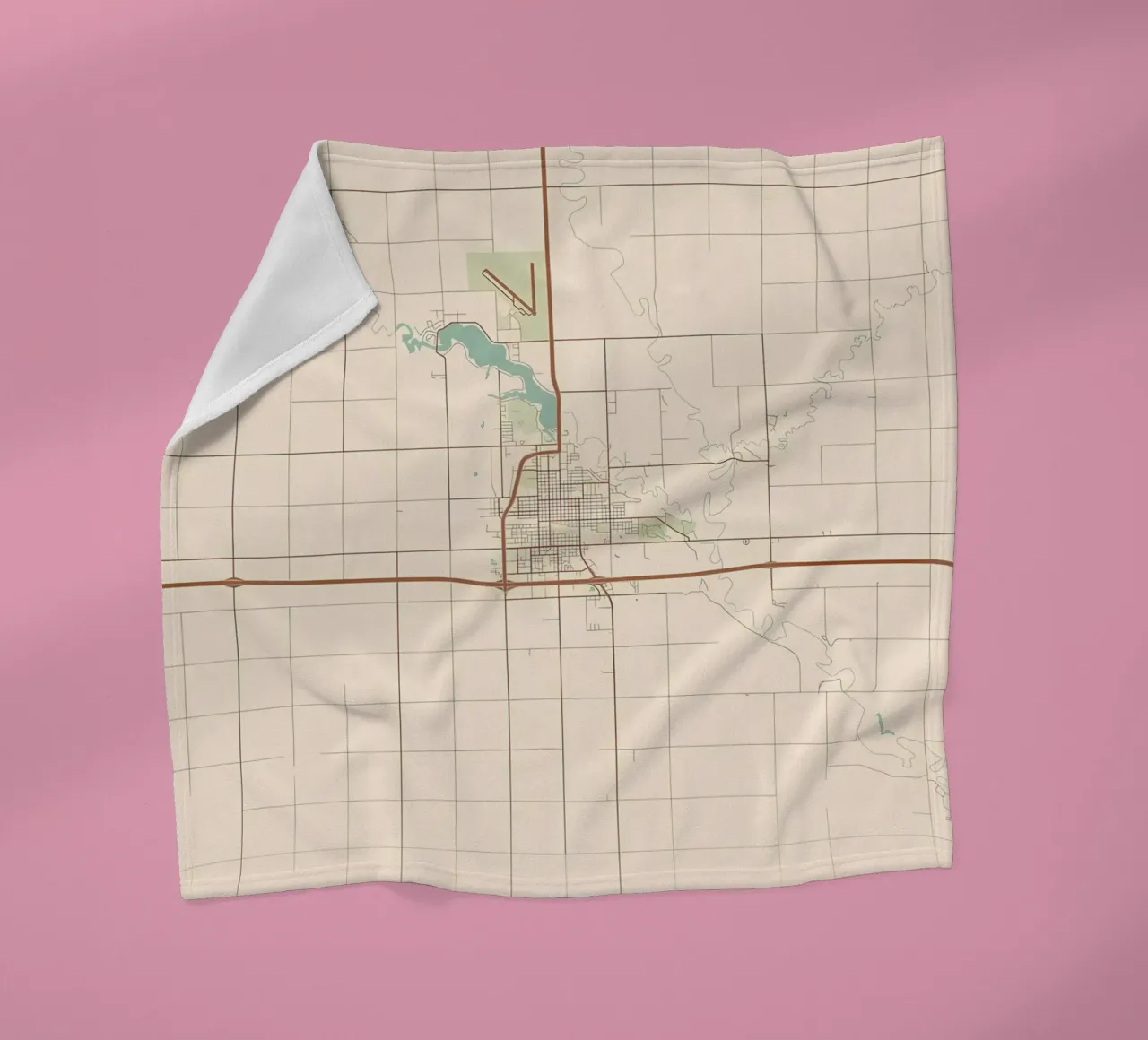 Mitchell SD fleecedeken van Jacob W MICKELSON