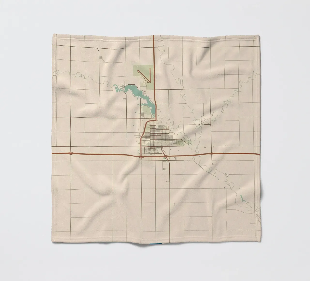 Mitchell SD fleecedeken van Jacob W MICKELSON