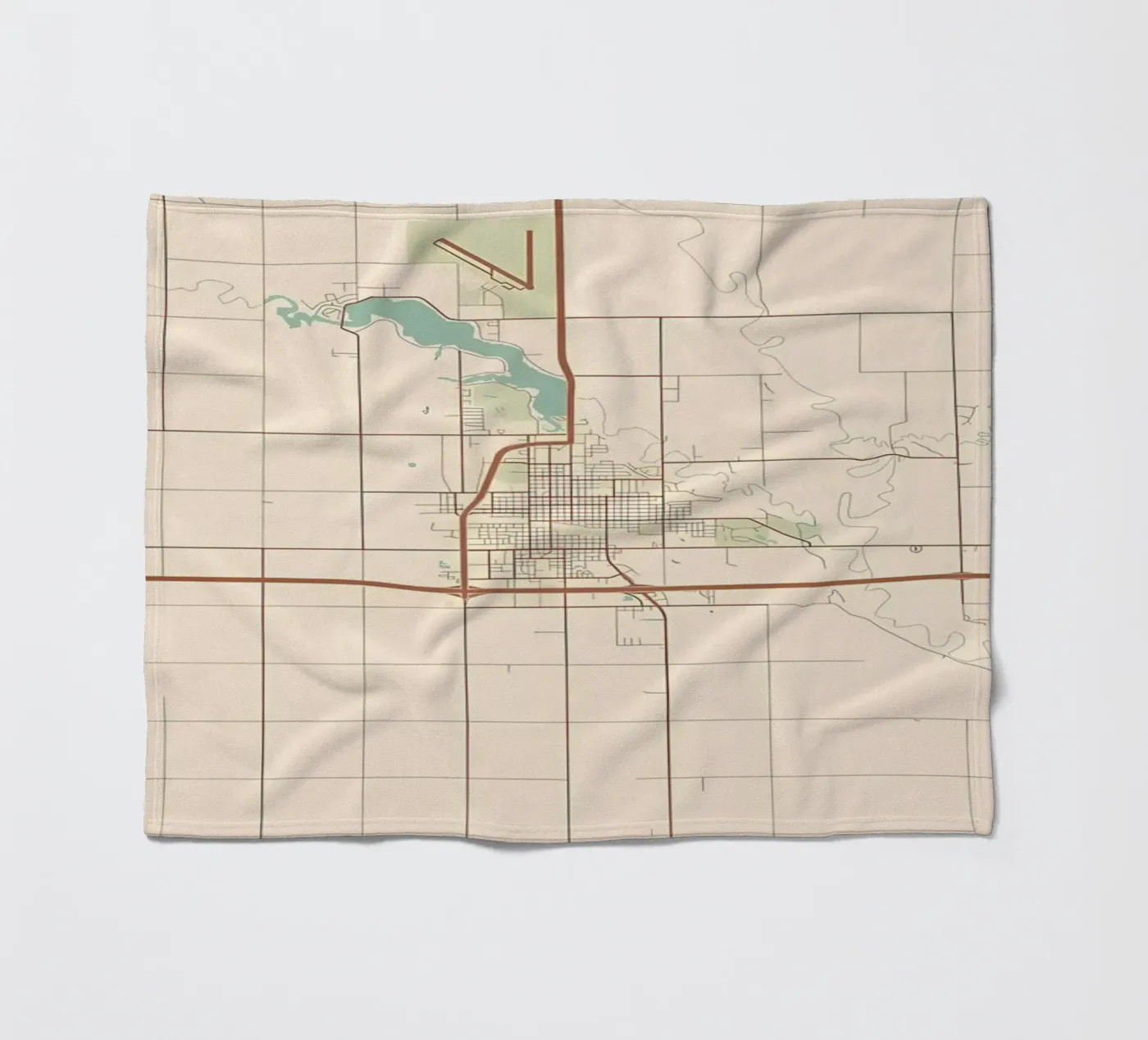 Mitchell SD Fleecedecke von Jacob W MICKELSON