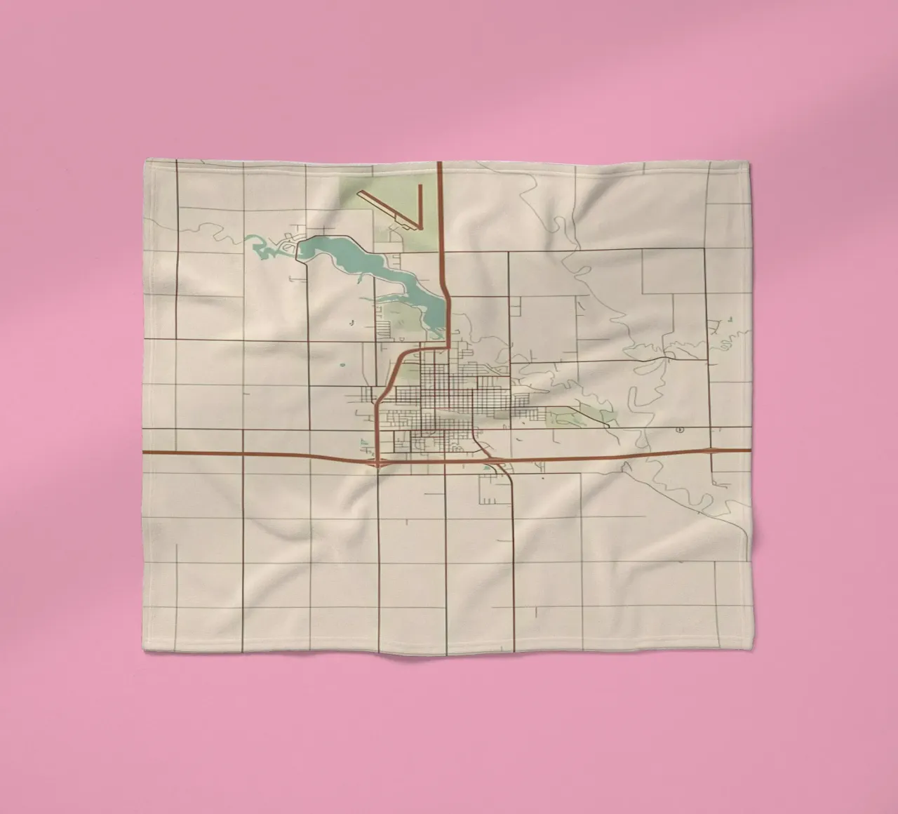 Mitchell SD fleecedeken van Jacob W MICKELSON