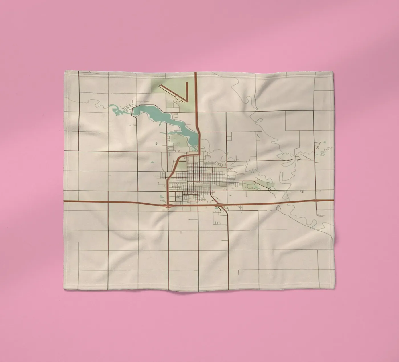 Mitchell SD Fleecedecke von Jacob W MICKELSON