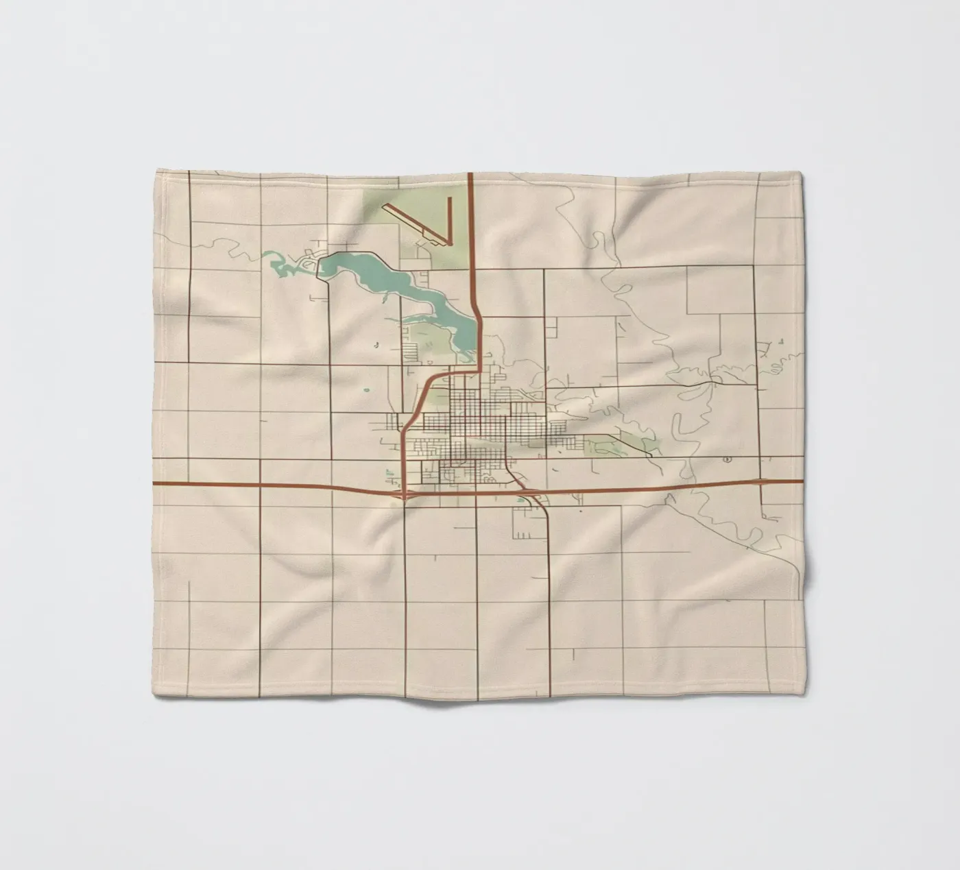 Mitchell SD Fleecedecke von Jacob W MICKELSON