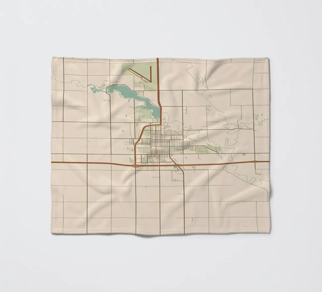 Mitchell SD fleecedeken van Jacob W MICKELSON