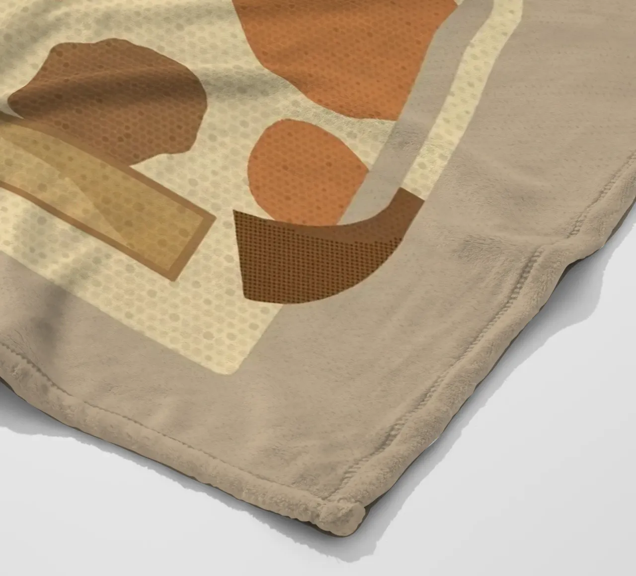 Whimsy Giraffe Fleecedecke von The Printed Sparrow