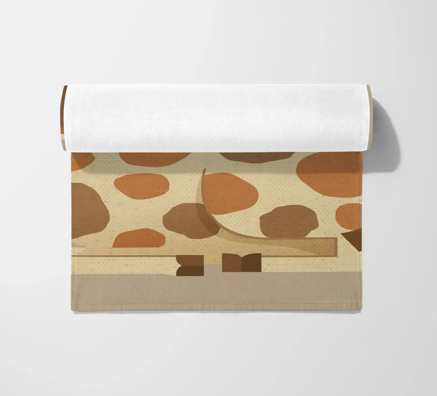 Whimsy Giraffe telo mare da The Printed Sparrow