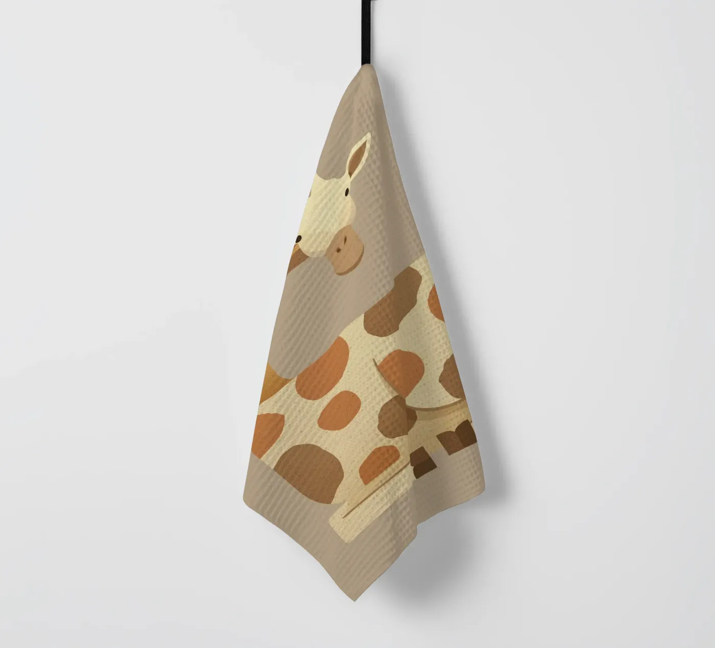 Whimsy Giraffe torchon de The Printed Sparrow