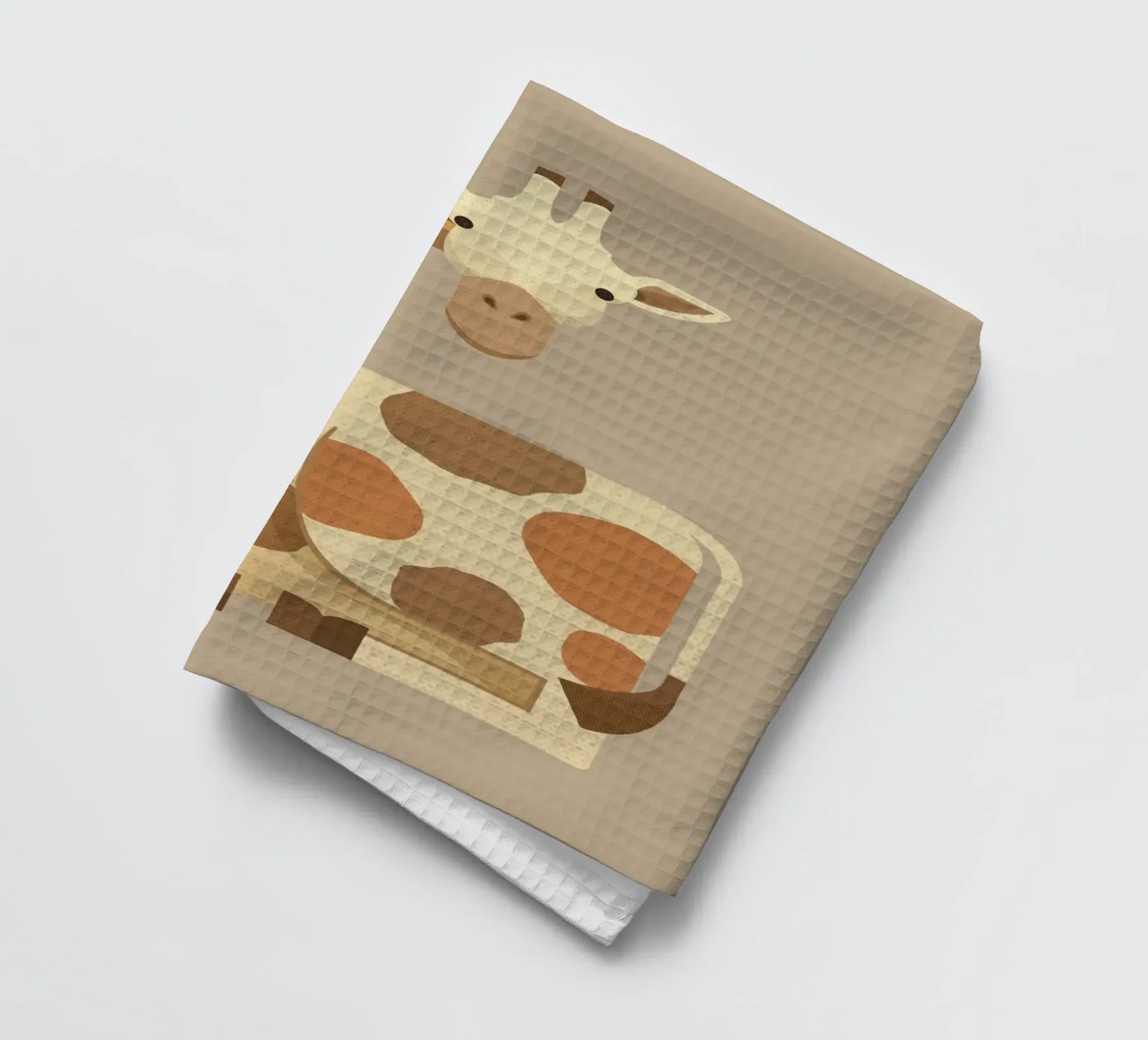 Whimsy Giraffe torchon de The Printed Sparrow