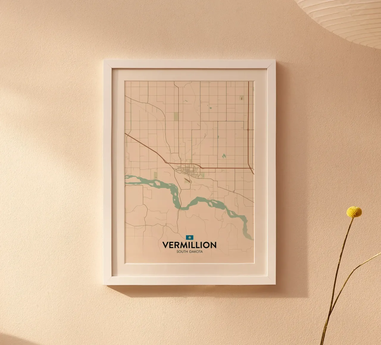 Vermillion SD poster da Jacob W MICKELSON