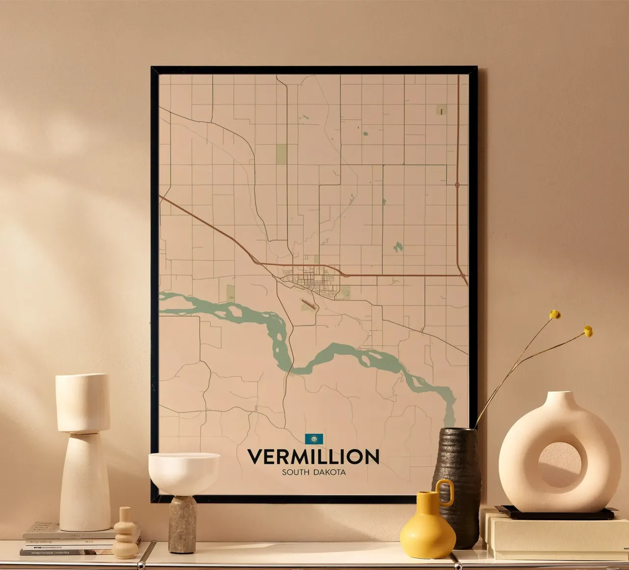 Vermillion SD poster da Jacob W MICKELSON