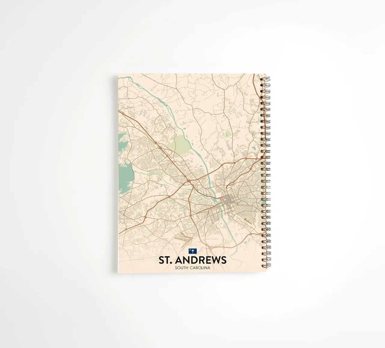 St Andrews SC spiral notebook by Jacob W MICKELSON