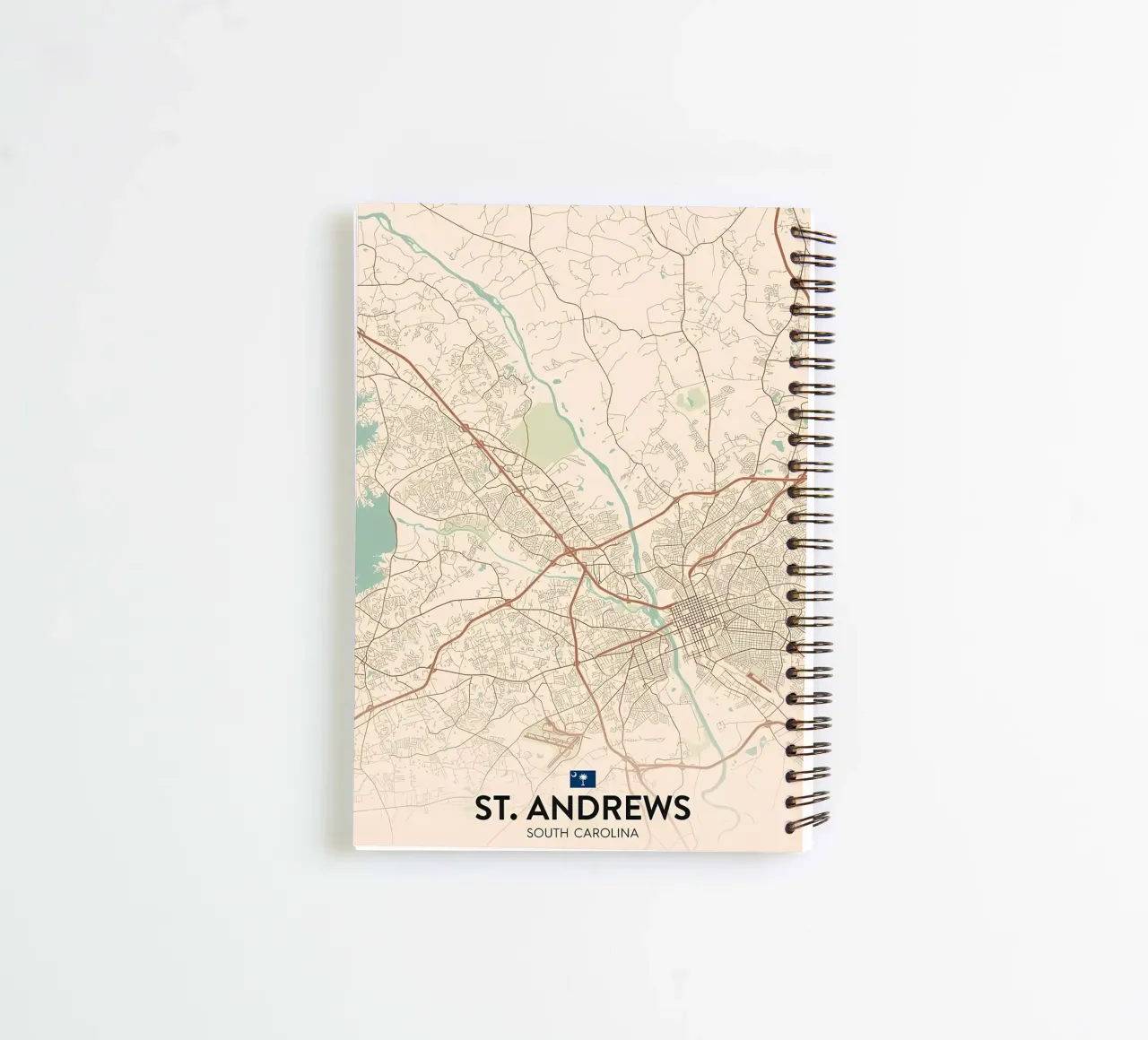 St Andrews SC spiral notebook by Jacob W MICKELSON
