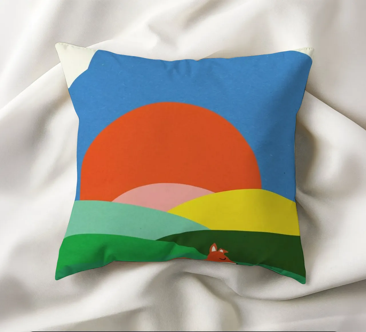 Fox and Field cuscino da Rosi Feist