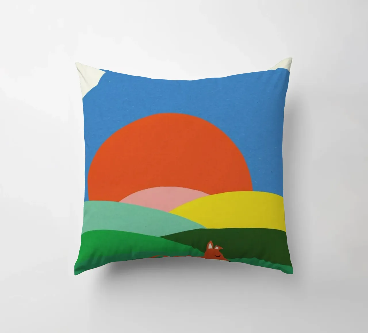 Fox and Field cuscino da Rosi Feist