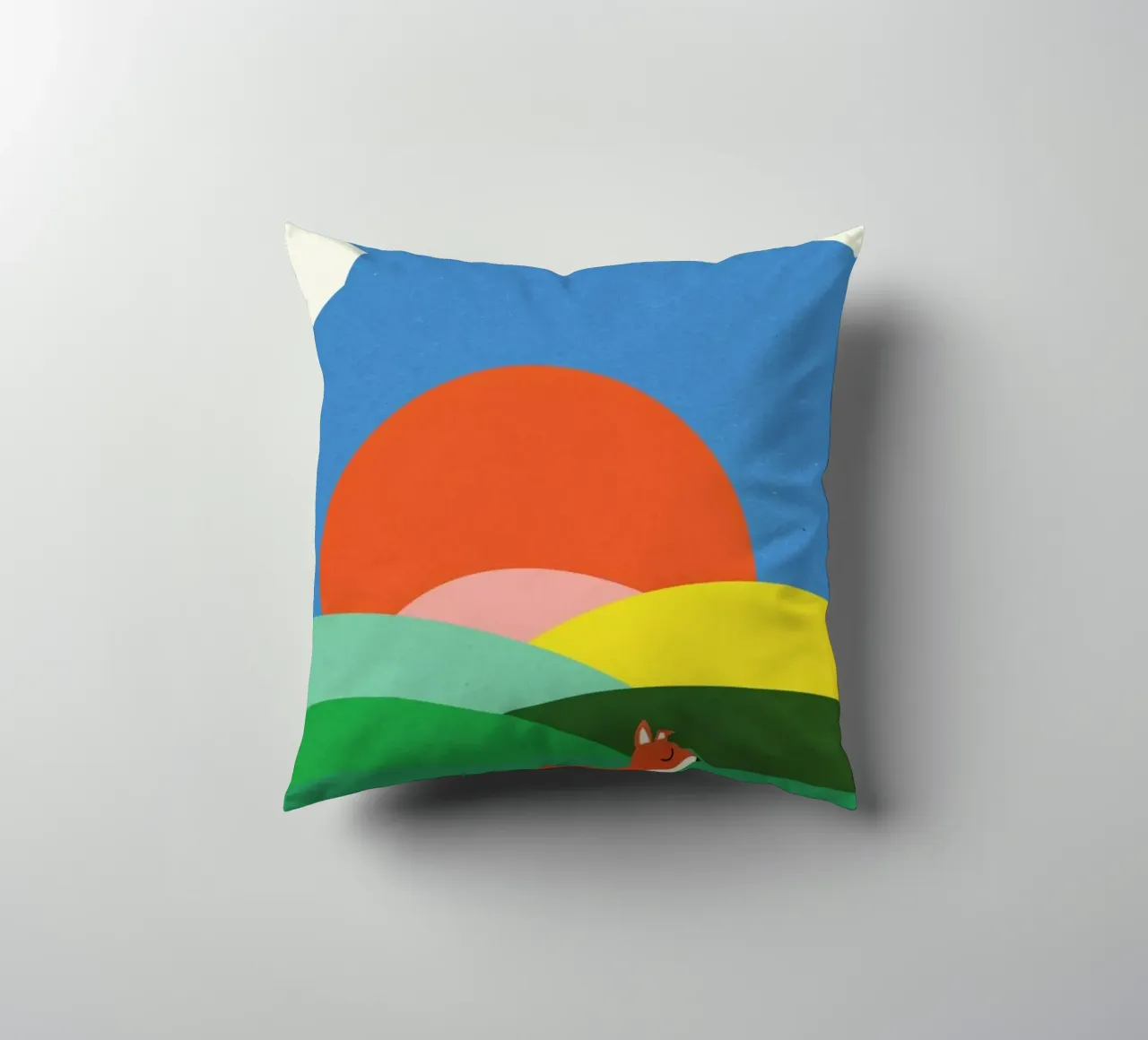 Fox and Field cuscino da Rosi Feist