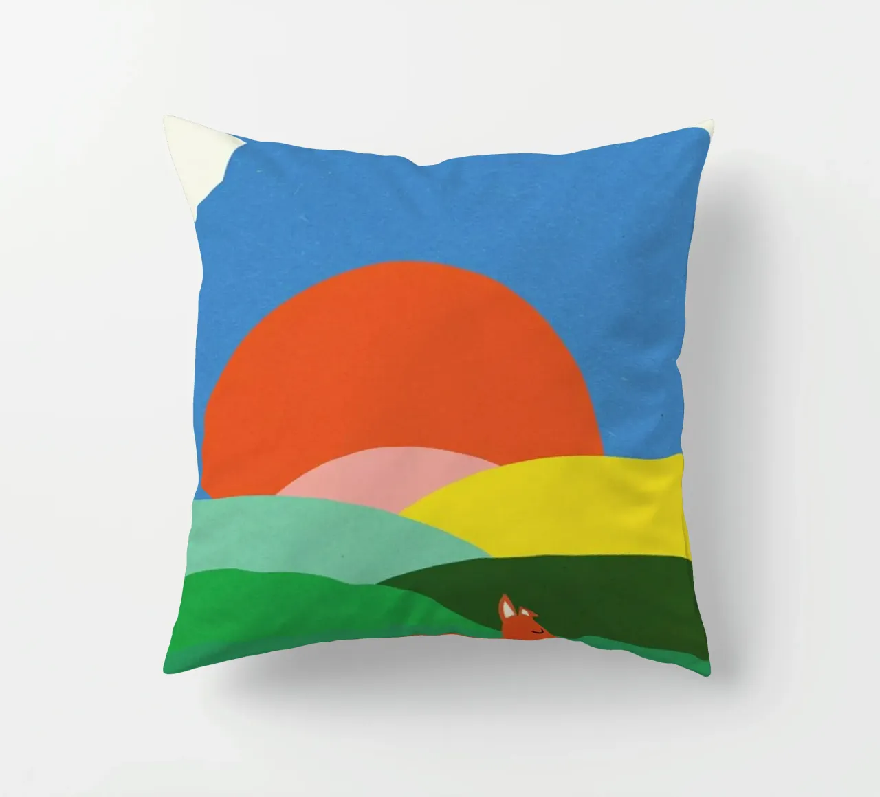 Fox and Field cuscino da Rosi Feist