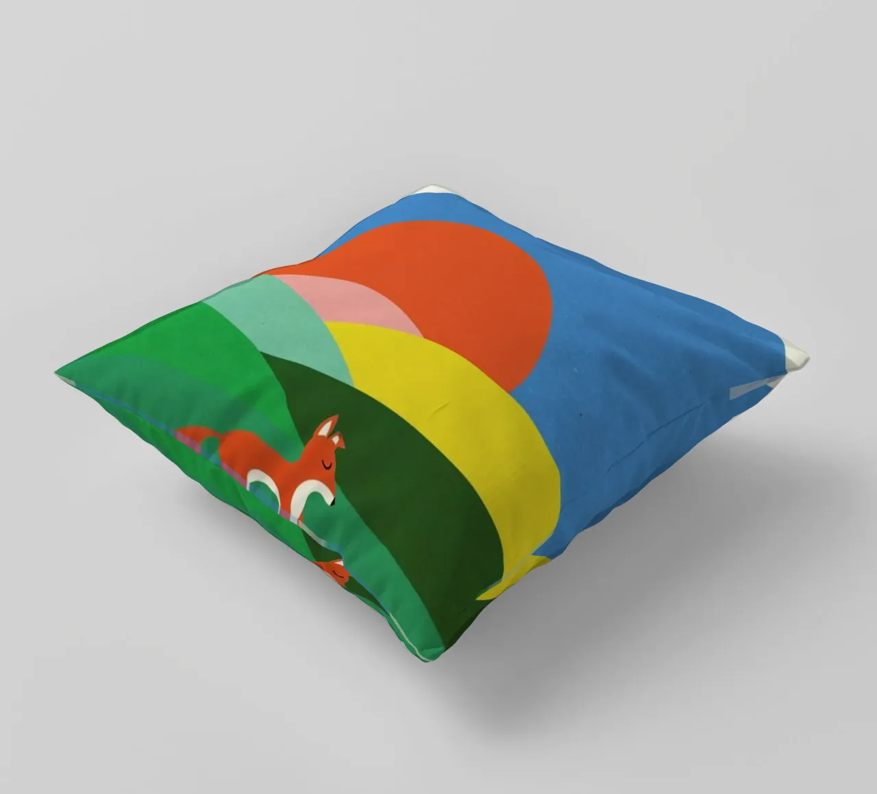 Fox and Field cuscino da Rosi Feist