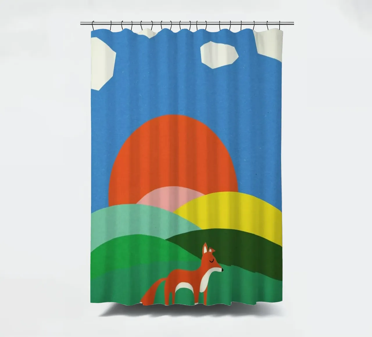 Fox and Field tenda da doccia da Rosi Feist