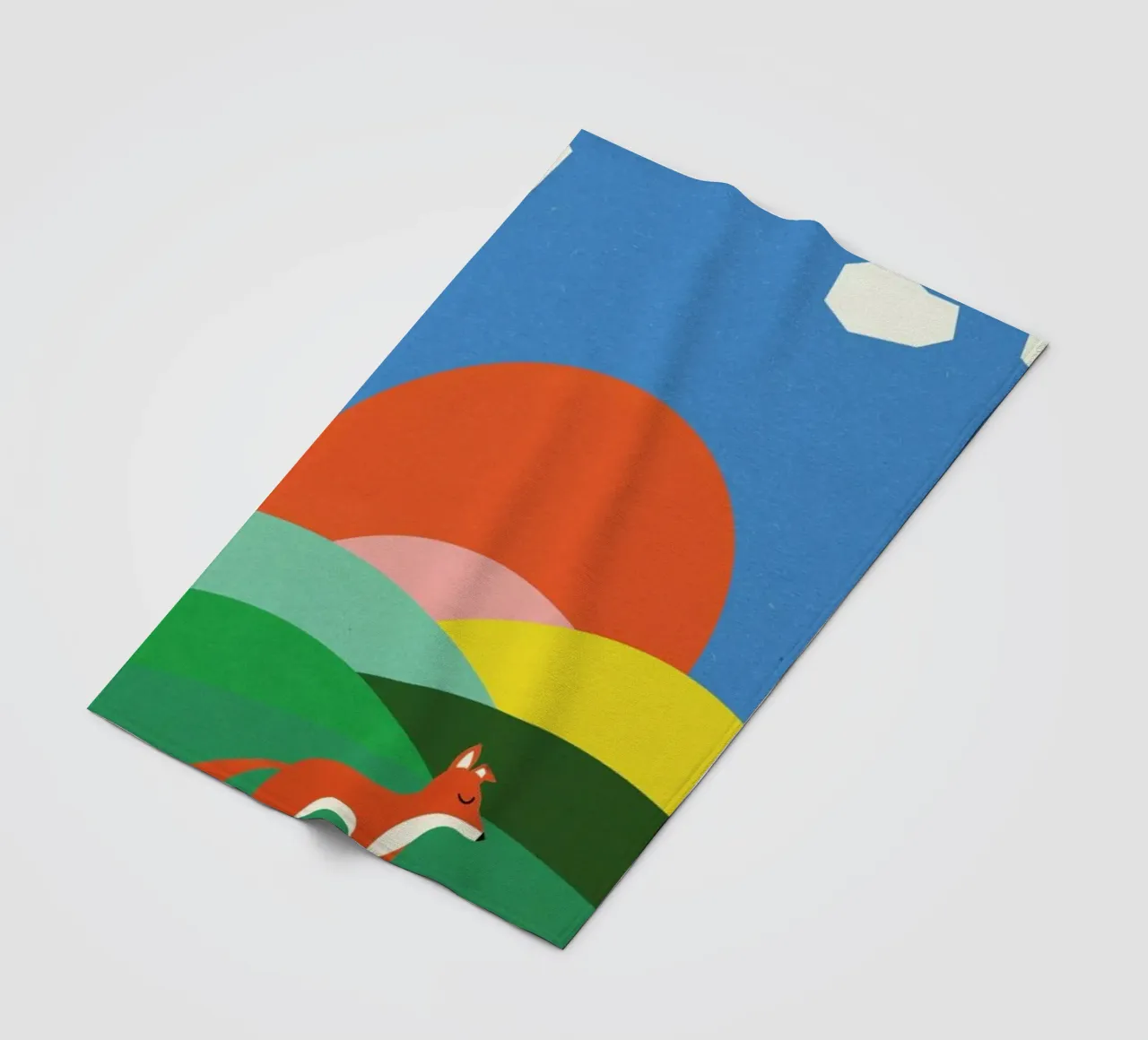 Fox and Field coperta in pile da Rosi Feist