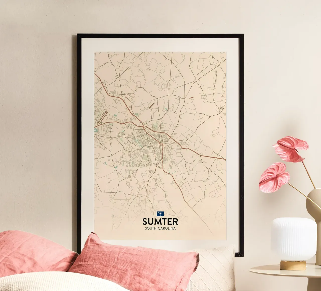 Sumter SC poster da Jacob W MICKELSON