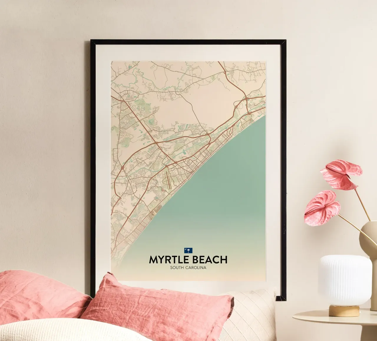 Myrtle Beach SC carta hahnemühle da Jacob W MICKELSON