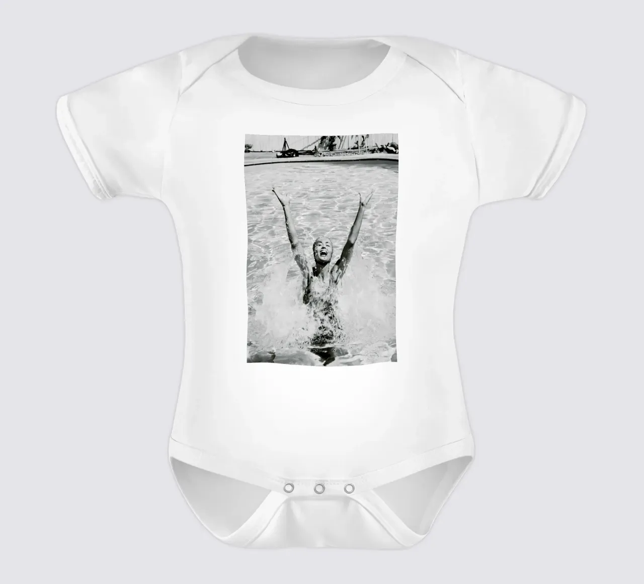 Splash body neonato maniche corte da METROPOLIS