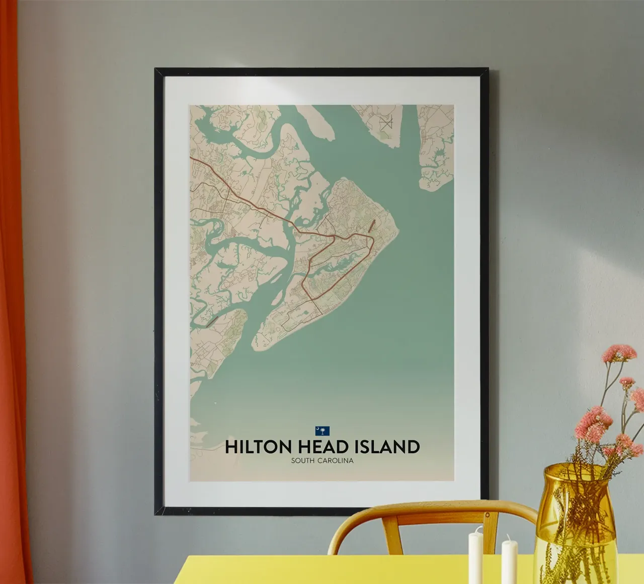Isola di Hilton Head SC poster da Jacob W MICKELSON