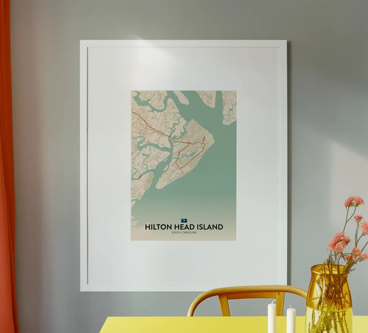 Isola di Hilton Head SC poster da Jacob W MICKELSON