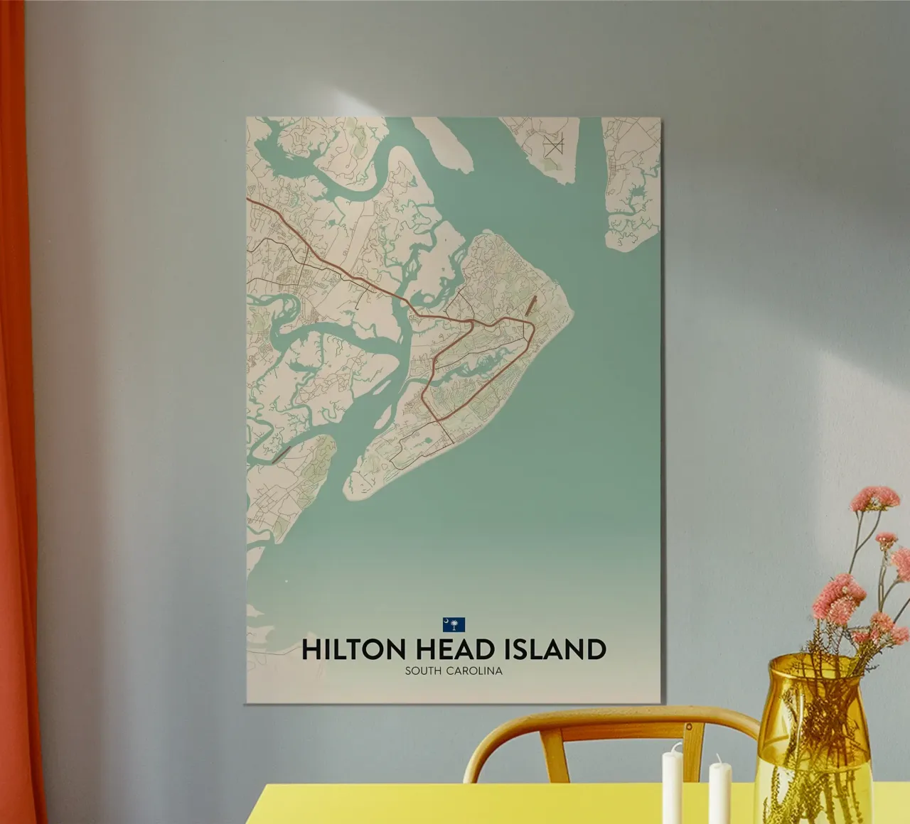 Isola di Hilton Head SC poster da Jacob W MICKELSON