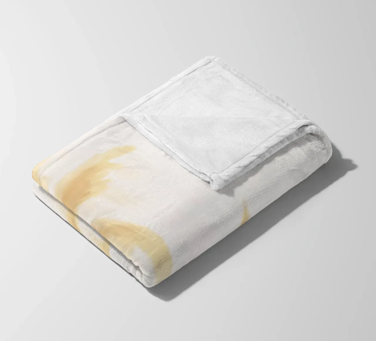 Isola sognante Boho Bianco Pastello Costiero Palme di cocco coperta in pile da This Wild Soul - Illustration