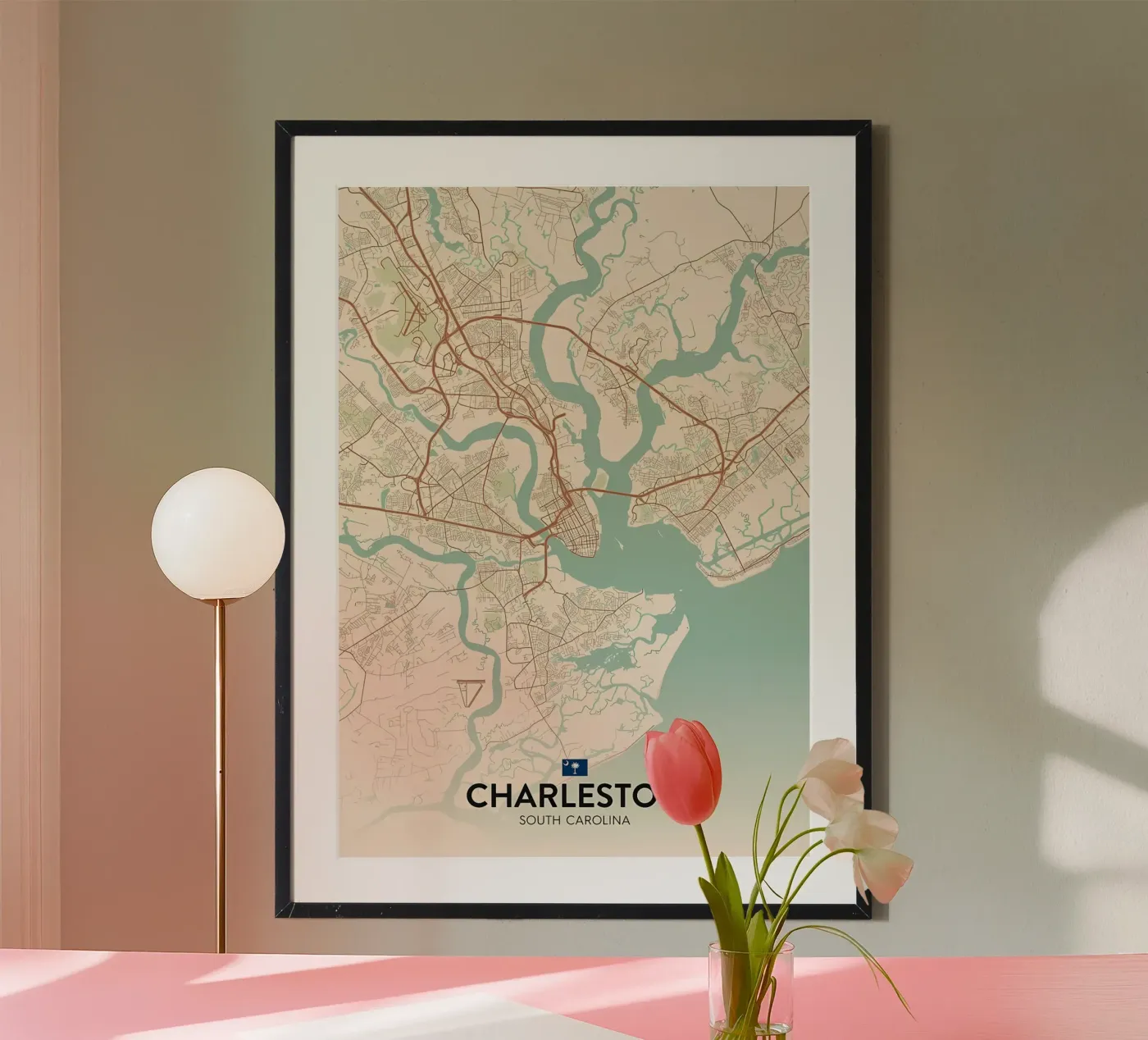 Charleston SC poster da Jacob W MICKELSON