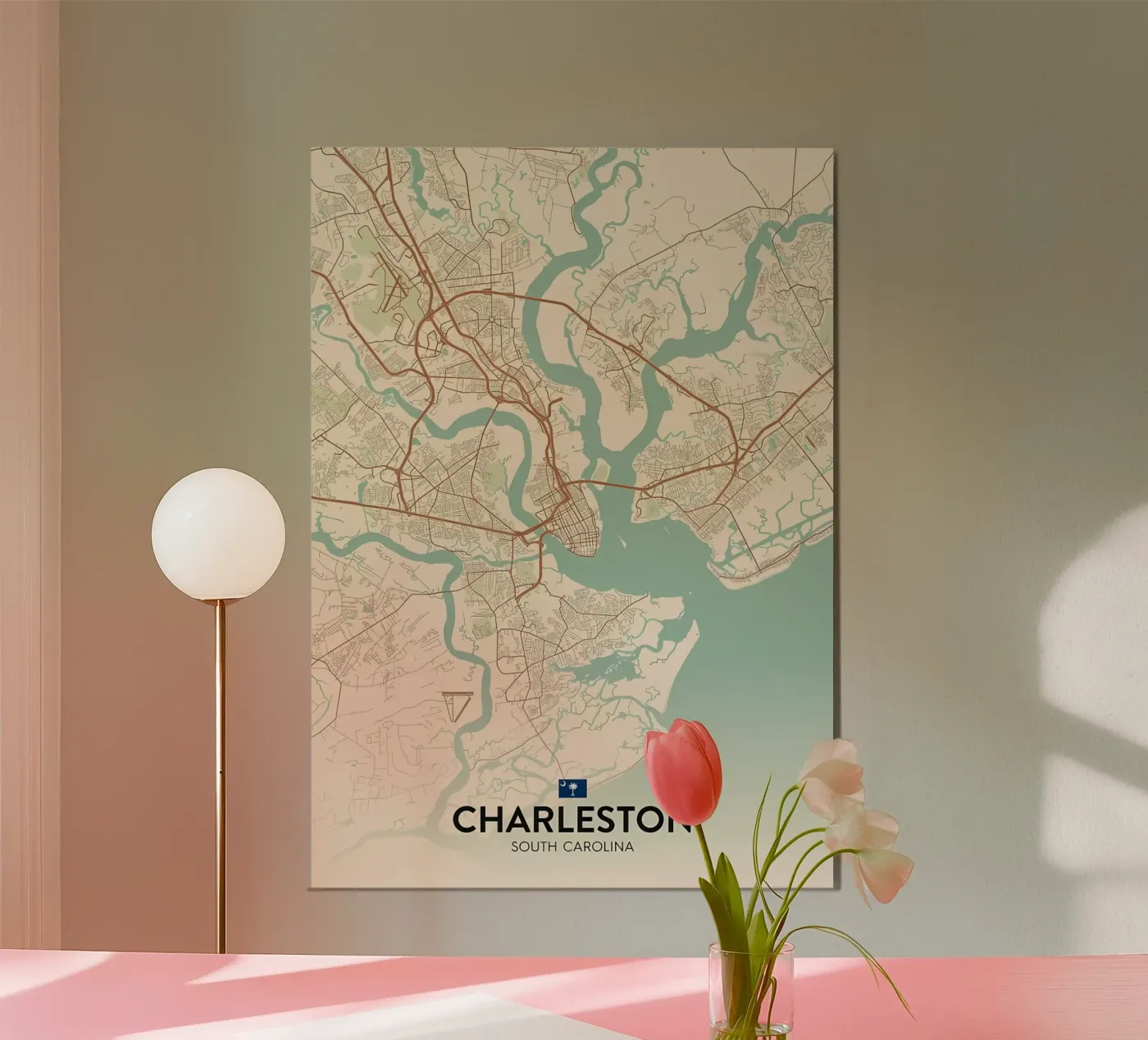Charleston SC poster da Jacob W MICKELSON