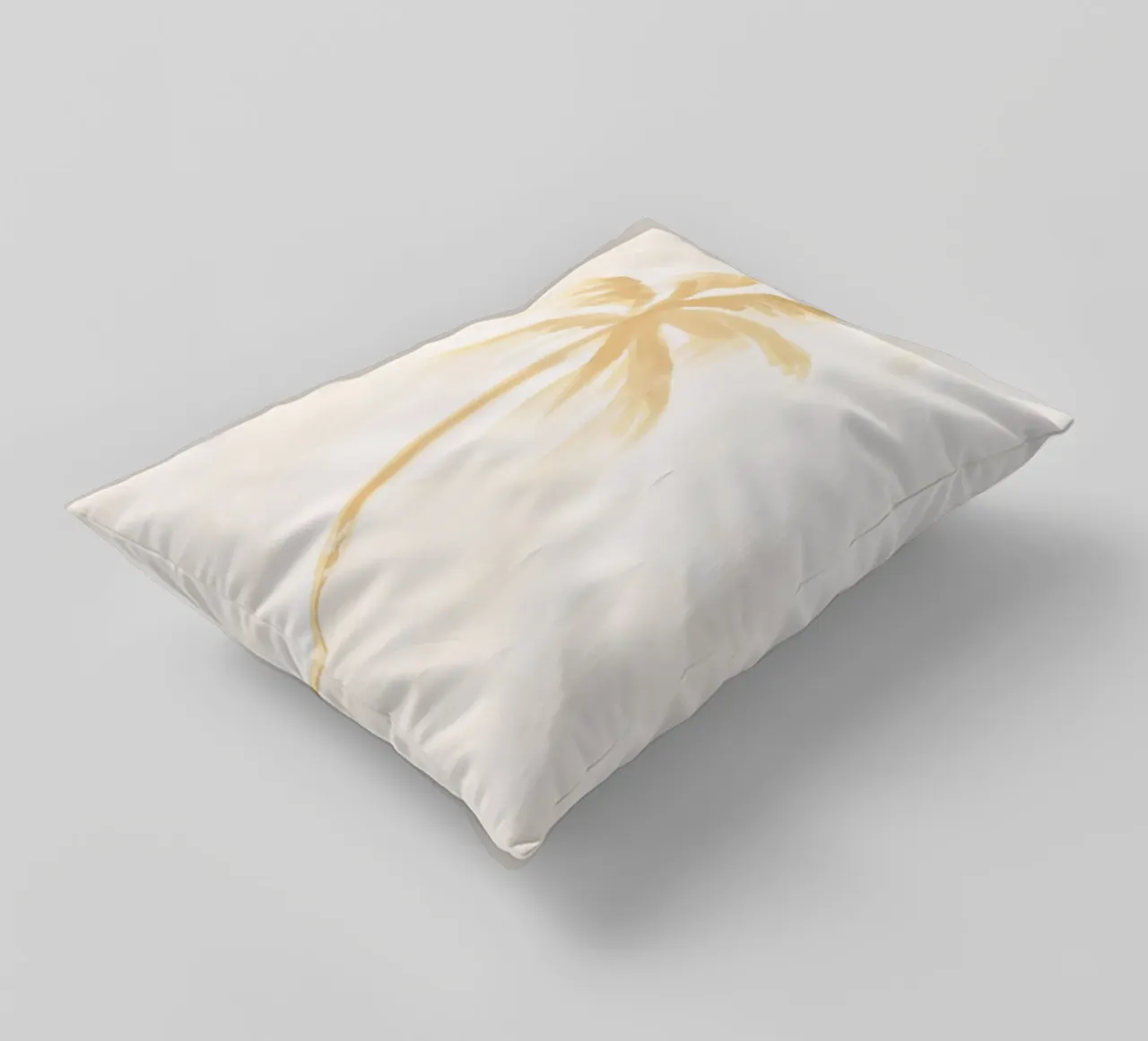 Dreamy Coastal Boho Abstract Coconut Palm Tree Island Vibes cuscino da This Wild Soul - Illustration