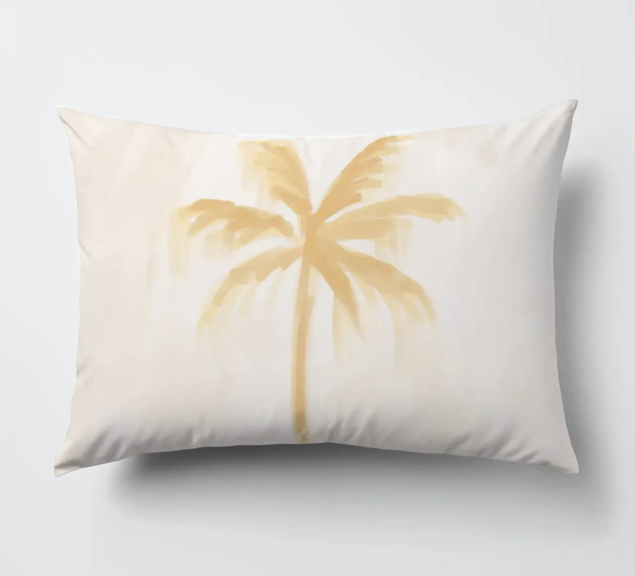 Dreamy Coastal Boho Abstract Coconut Palm Tree Island Vibes cuscino da This Wild Soul - Illustration
