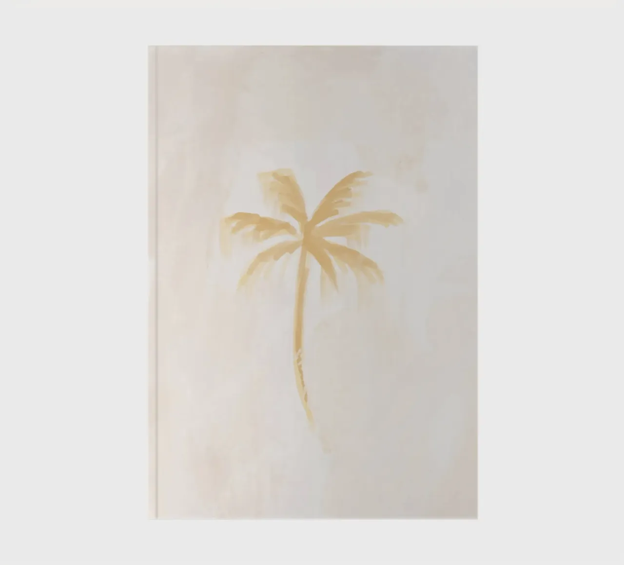 Dreamy Coastal Boho Abstract Coconut Palm Tree Island Vibes diario da This Wild Soul - Illustration